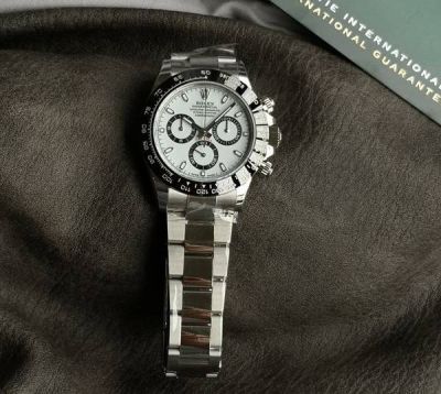 Rolex Stainless Steel Grade Daytona 40MM Cal.4130 Movement 904L Steel Watch